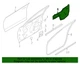 New Genuine Nissan Tape-Fr Door,Lh OE 808606CA0B