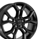 Set(4) 20" Satin Black 95505 Wheels Fits Jeep Wrangler Gladiator