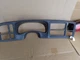 1999-06 GMC CHEVY TRUCK SUV Cluster Dash Radio Speedometer Bezel OEM black 01