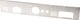 Kentrol Dash Panel Without Radio Opening Brushed T-304 SS For 76-86 Jeep CJ