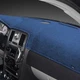For GMC P35/P3500 Van 71-73 Dash-Topper Plush Velour Ocean Blue Dash Cover