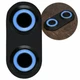 Daytona Black Switch with Blue LED Illumination - Single Switch Keep It Clean 