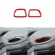 Red Carbon Fiber Side Air Vent Outlet Cover For Honda Ridgeline Passport Pilot