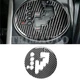 For Mazda RX8 RX-8 RX8 Carbon Fiber Console Gear Shift Panel Cover Trim （04-08）