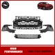 New Front Bumper Lower & Upper Grille With Fog Bezel For 2023 2024 Honda HR-V