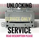 Unlocking Service for GM CHEVY GMC Radio VIN ERASE Service