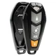 Key Fob Remote Shell Case Replacement for Viper Alarm EZSDEI7141