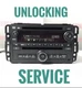 GM Radio unlocking service Only &ldquo;U017&rdquo;