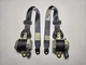 2001 - 2003 Toyota Rav4 Drivers & Passengers Front Seat Belts (OEM) Gray