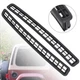 Pair Left Right Hard Top Exhauster Vent for Jeep TJ Wrangler 1997-2002 2000 2001