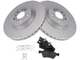 For 2007-2009 Mercedes GL320 Brake Pad and Rotor Kit Front 59494WTJS 2008