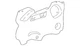 Genuine GM Water Deflector 15212772