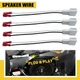 4X 72-8104 Speaker Wiring Harness Connector Adapter For Select Toyota 1987-Up