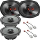 JBL Speakers for 2002-2019 Jeep Grand Cherokee | 6x9" Front & 6.5" Rear Door