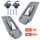 Driver & Passenger Dark Gray Sun Visor PAIR For 2006-2011 Honda Civic Visor Set