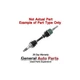 12 13 14 15 16 PORSCHE PANAMERA Right Rear Axle Shaft; 4.8L, w/turbo engine