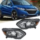 Halogen Type For Honda HR-V 2016 2017 2018 Black Headlights Headlamp Left+Right
