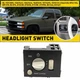 Headlamp Dimmer Headlight Switch Fit 1999-2000 15013005 Escalade Cadillac