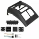 Double Din Center Dash Radio Trim Panel Dash Bezel For Jeep Wrangler TJ 97-2002