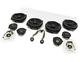 2013 LAND RANGE ROVER (L405) RADIO STEREO AUDIO SOUND SYSTEM SPEAKER SET/12