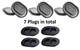 7 Mopar OEM 55397226AA Body Floor Drain Plugs fit Jeep Wrangler JK 2007 to 2018