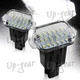 For 14-20 Mazda 6 / 14-18 Mazda 3 White 18-SMD LED License Plate Lights 2PCS