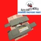 GENUINE OEM TOYOTA 01-03 RAV4 RIGHT & LEFT GRAY SUN VISOR WITHOUT LIGHT SET OF 2