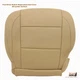2011 2012 Front DRIVER Side Bottom LEATHER Seat Cover For Nissan Armada TAN