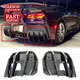For Corvette C7 Z06 2014-2019 STG 3 Carbon Fiber Add-On Rear Bumper Diffuser Kit