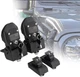 2PCS Locking Hood Catch Latch With Lock For 2018-2024 Jeep Wrangler JL JT