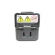 115V AC 150W Rear Console Inverter Power Outlet for Jeep Liberty 2008-2011.