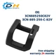 For Volkswagen VW Atlas 2018-2025 Black Seat Belt Anchor Cover 3CN885250C82V