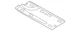 Genuine Volkswagen Under-Body Shield 5C3-825-202-A