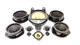 17-24 AUDI B9 A4 S4 DOOR TWEETER SPEAKER SUB SET FRONT REAR LEFT RIGHT OEM 08152