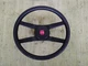 1970-1981 Chevrolet Camaro Z28 Rope Steering Wheel Black 4 Spoke Chevy 70 - 81