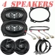 400W Front Door & 800W Rear Deck Speaker Upgrade for 2014-2019 Toyota Corolla