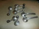 8 1950's - 60's Chevy Door Window Handles 4151869 161018 4151224 Assortment Lot