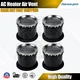4Pcs Dashboard AC Heater Air Vent HVAC Vent Duct For FORD F150 2004-2008