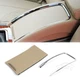Beige Center Console Roller Blind Cover+Plating Trim For Buick LaCrosse 2010-13