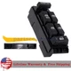 Driver Side Front Left LH Master Power Window Switch fits for GMC Chevy Cadillac