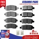 Front & Rear Ceramic Brake Pads for 2013 - 2023 Nissan Altima Leaf