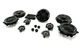 2011 PORSCHE CAYENNE (958) BOSE AUDIO SUB SUBWOOFER TWEETER SPEAKER SET w/ AMP