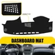 Fit For 2004-2008 Acura TL Sedan Black Dashboard Cover Overlay Cap Light