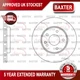 Fits Mercedes C-Class 1993-2001 Baxter Front Brake Disc 2024210912