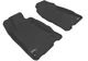 3D MAXpider Fits 2011-2016 Honda CR-Z Kagu 1st Row Floormat - Black