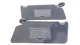 2016 2017 2018 2019 Ford Explorer OEM Pair Black Sun Visors 