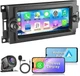 6.86in Android 13 Car Radio Stereo For 2005-2007 Chrysler 300  GPS Apple CarPlay