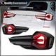 4x For BMW X3 G01 G08 2018-2022 Left Right Side Smoked LED Rear Light Brake Lamp