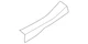 Genuine Nissan Door Sill Plate 769B6-6LB0A