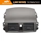 Dash Center A/C Air Vent Upper Bezel Trim Fit For Toyota Corolla 2009-2013 black
